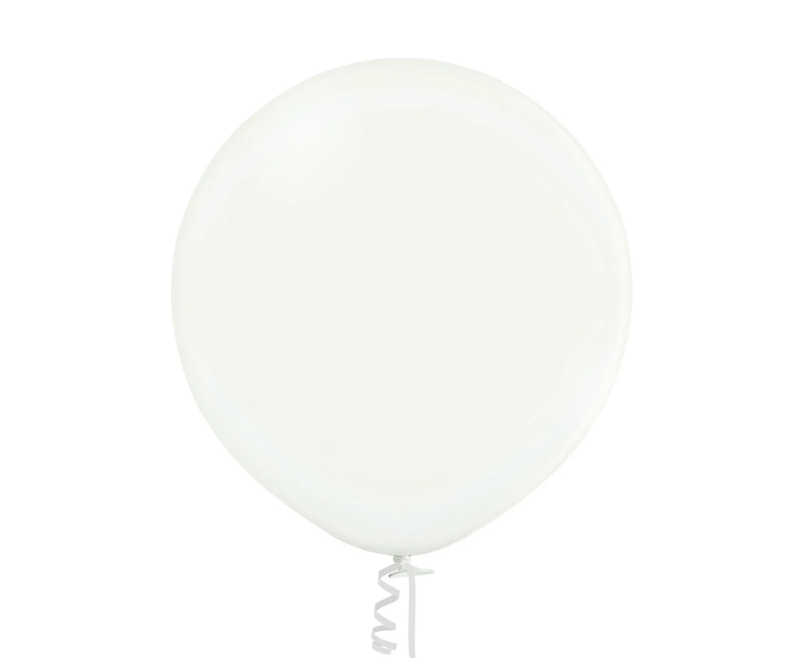 Balloons Belbal 24", B250-002, white, 5pcs